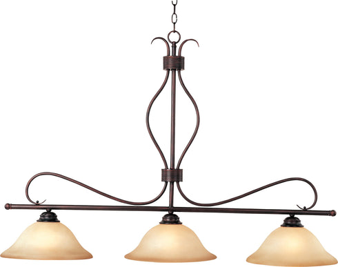 Maxim Basix 3 Light Pendant Model: 10127WSOI