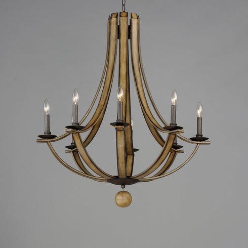 Maxim Basque Chandelier Model: 20348DWAR