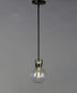 Maxim Bauhaus 1 Light Mini Pendant Model: 90510CLBZSBR