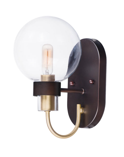 Maxim Bauhaus Wall Sconce Model: 30511CLBZSBR