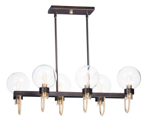 Maxim Bauhaus Linear Pendant Model: 30519CLBZSBR