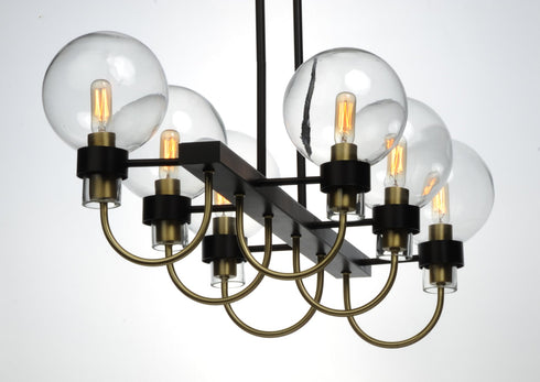 Maxim Bauhaus Linear Pendant Model: 30519CLBZSBR