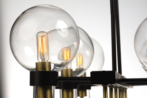 Maxim Bauhaus Linear Pendant Model: 30519CLBZSBR