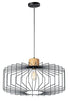 Maxim Bjorn 1 Light Pendant Model: 10069BKNWD