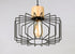Maxim Bjorn 1 Light Pendant Model: 10069BKNWD