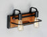 Maxim Black Forest 2 Light Bath Vanity Model: 10302BKASB