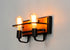 Maxim Black Forest 2 Light Bath Vanity Model: 10302BKASB