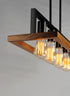Maxim Black Forest 4 Light Chandelier Model: 10307BKASB