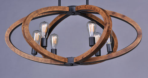 Maxim Bodega Bay Multi Light Pendant Model: 20915APAR/BUI