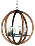 Maxim Bodega Bay Single Tier Chandelier Model: 20918APAR/BUI