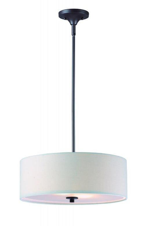 Maxim Bongo 3 Light Pendant Semi Flush Mount Model: 10014WLSN