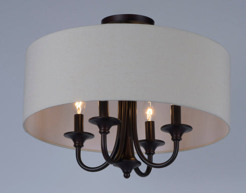 Maxim Bongo 4 Light Semi Flush Moun Pendant Model: 10013OMOI