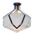 Maxim Boulder Semi Flush Mount Model: 30140BZGTGLD