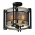 Maxim Boundry Flush Mount Model: 27560BKBWAB