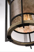 Maxim Boundry Single Pendant Model: 27563BKBWAB