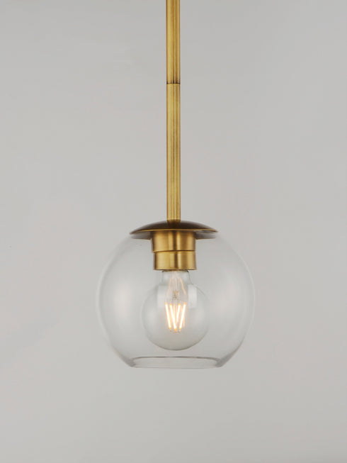 Maxim Branch 1 Light Large Pendant Model: 38419CLNAB