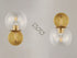 Maxim Branch 1 Light Wall Sconce Model: 38411CLNAB