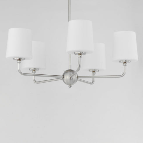 Maxim Bristol Single Tier Chandelier Model: 12095SWSN