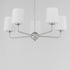 Maxim Bristol Single Tier Chandelier Model: 12095SWSN