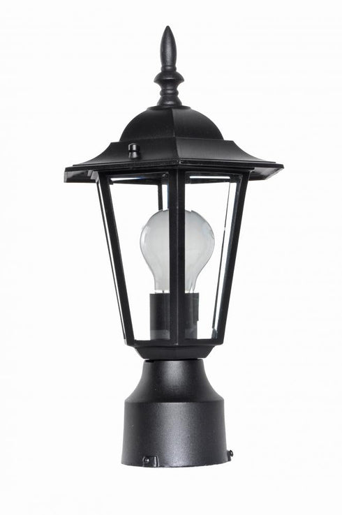 Maxim Builder Cast 1 Light Outdoor Pol Post Lantern Model: 3001CLBK