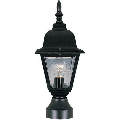 Maxim Builder Cast Outdoor Pol Post Mount Model: 3006CLBK