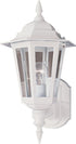 Maxim Builder Cast 1 Light Outdoor Wall Mount Model: 3000CLWT