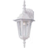 Maxim Builder Cast 1 Light Outdoor Wall Mount Model: 3002CLWT