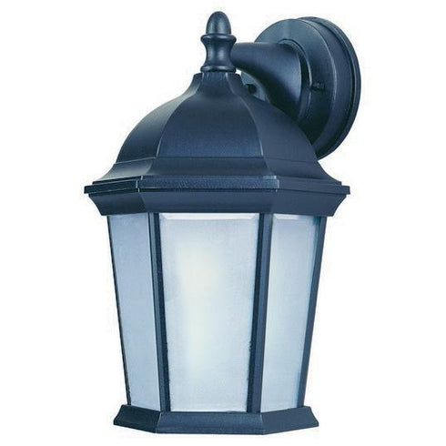 Maxim Builder Cast LED E26 Builder Cast LED 1 Light Outdoor Wall Mount Model: 56024FTBK