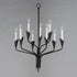 Maxim Calyx 9 Light Chandelier Model: 24349BK