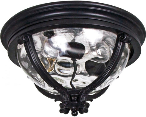 Maxim Camden Vx Camden 3 Light Outdoor Ceiling Mount Model: 41420WGGO