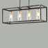 Maxim Capitol 4 Light Linear Pendant Model: 2644BKAB