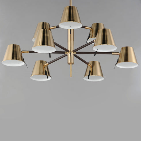 Maxim Carlo Multi Tier Chandelier Model: 25179DBZHR