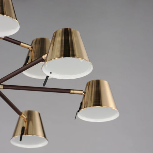 Maxim Carlo Multi Tier Chandelier Model: 25179DBZHR