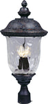Maxim Carriage House Dc Outdoor Pol Post Mount Model: 3420WGOB