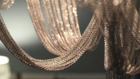 Maxim Chantilly Single Tier Chandelier Model: 21465NKPN