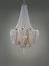 Maxim Chantilly Single Tier Chandelier Model: 21465NKPN