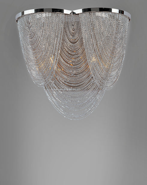 Maxim Chantilly Wall Sconce Model: 21469NKPN