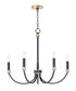 Maxim Charlton Chandelier Model: 11375BKAB