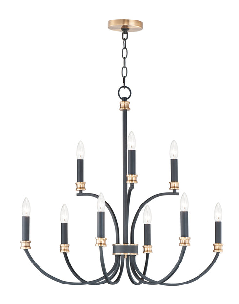 Maxim Charlton Chandelier Model: 11377BKAB