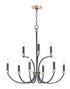 Maxim Charlton Chandelier Model: 11377BKAB