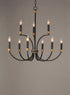 Maxim Charlton Chandelier Model: 11377BKAB