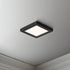 Maxim Chip 5 Inch 12 Watt Sq LED Flush Mount Model: 57695WTBK