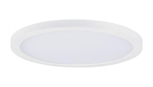 Maxim Chip 9 Inch 18 Watt Rd LED Flush Mount Model: 57694WTBK