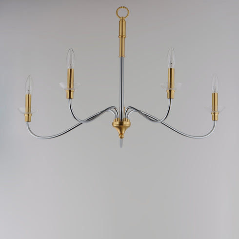Maxim Clarion 5 Light Chandelier Model: 25375CLPCSBR