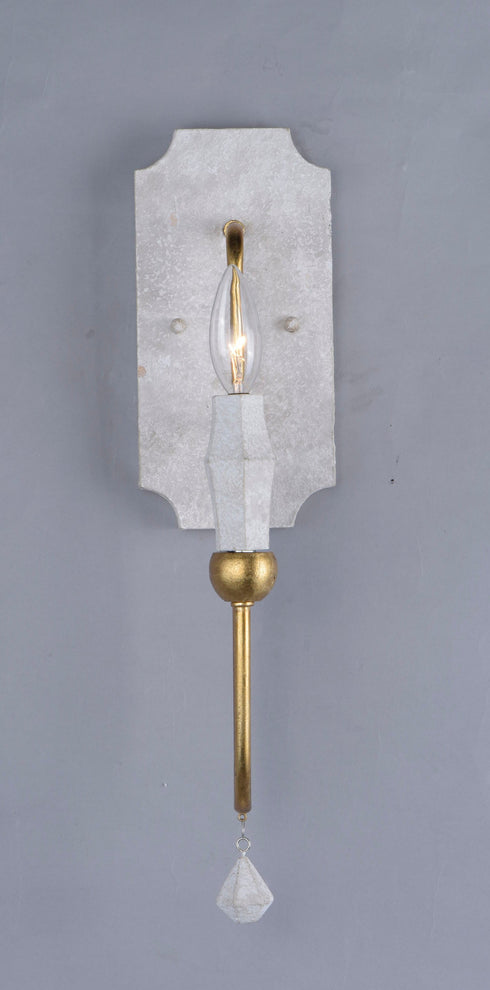 Maxim Claymore Wall Sconce Model: 22432CSTGL