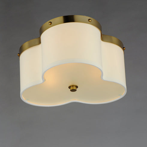 Maxim Clover 3 Light Flush Mount Model: 12243OFSBR