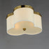 Maxim Clover 3 Light Flush Mount Model: 12243OFSBR