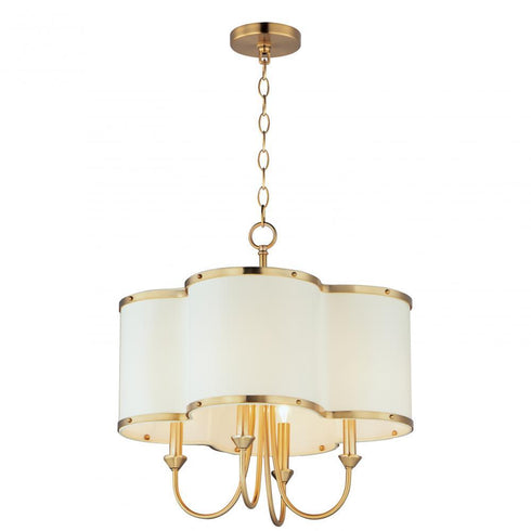 Maxim Clover 4 Light Chandelier Model: 12246OFSBR