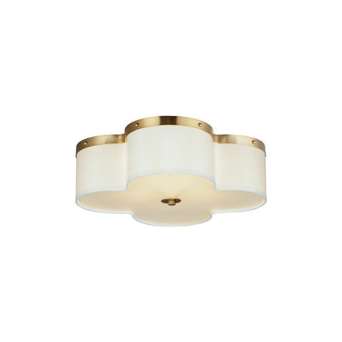 Maxim Clover 4 Light Flush Mount Model: 12244OFSBR