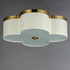Maxim Clover 4 Light Flush Mount Model: 12244OFSBR